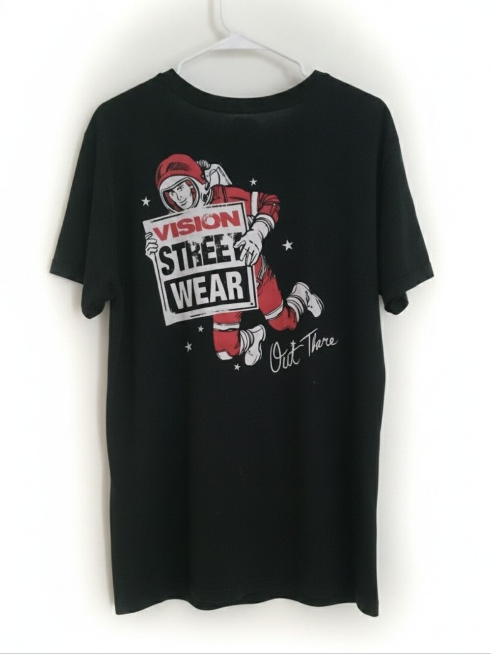 Rare Vision Street Wear Black Shirt Size Large